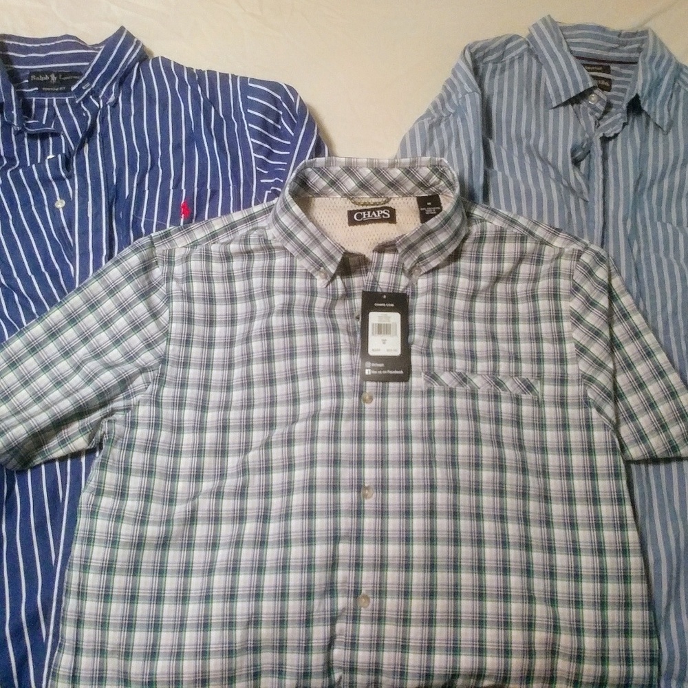 9 piece like new men's name brand lot